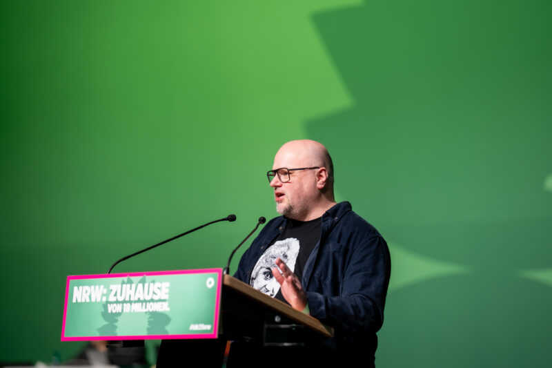Maik Babenhauserheide auf der LDK von BÜNDNIS 90/DIE GRÜNEN NRW in Köln
